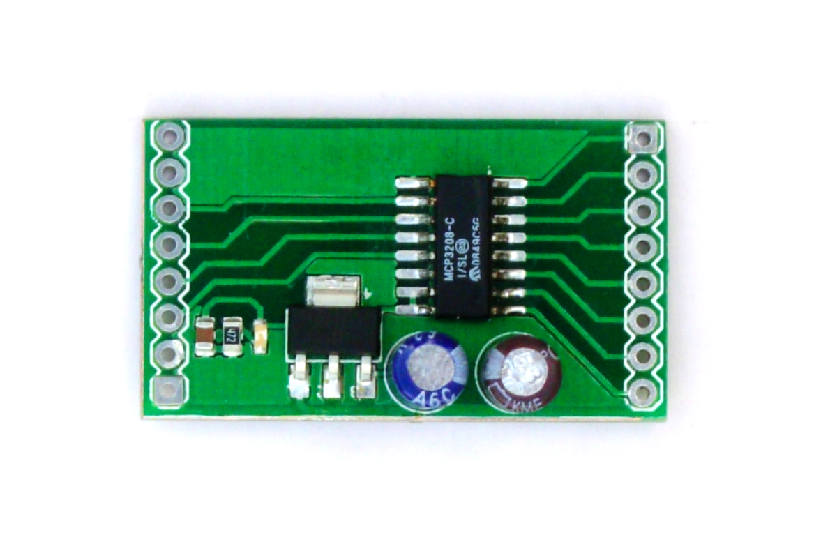 MCP3208 Microchip ADC Breakout Board